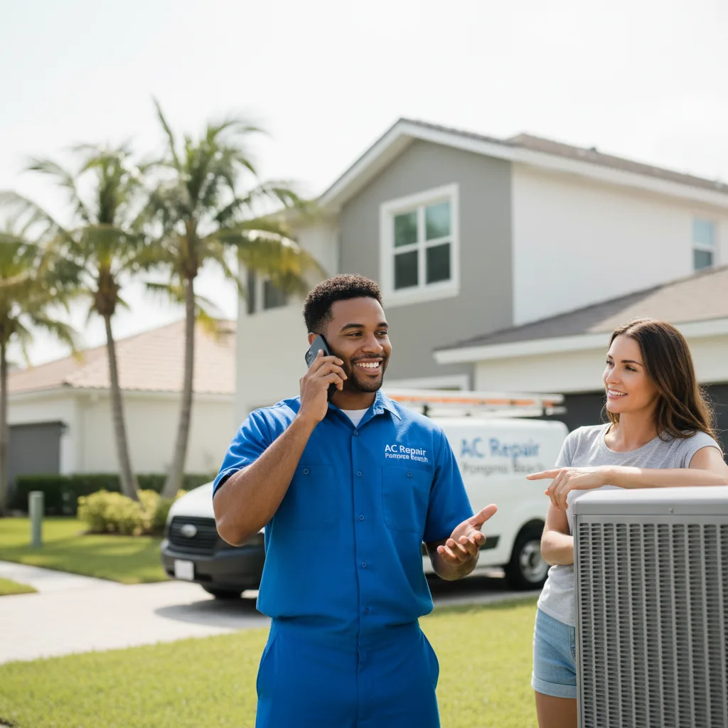 AC Repair Pompano Beach customer support in Newport News